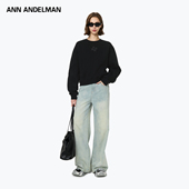 ANN ANDELMAN官方直营软糯加软套头卫衣2025秋季 宽松