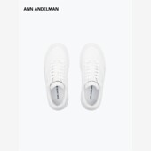 Blanc厚底白皮鞋 皮革增高鞋 Andelman Arcade 名人同款 Ann