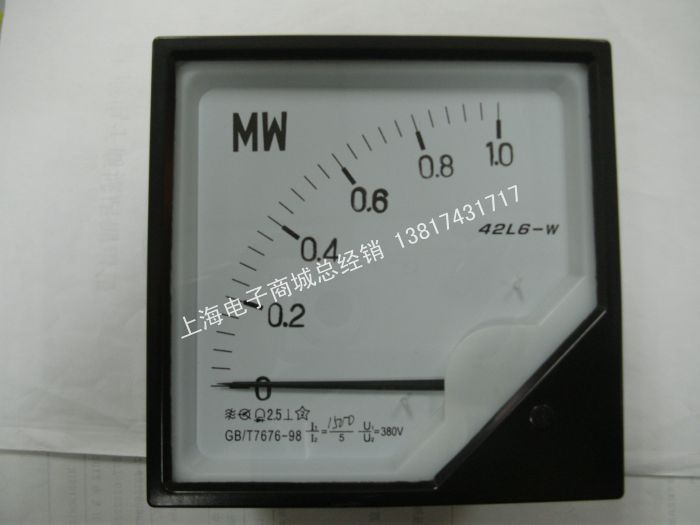 42L6-MW 1500/5A 380V 交流功率表 指针式