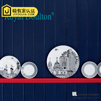 royaldoulton伦敦呼唤系列盘子