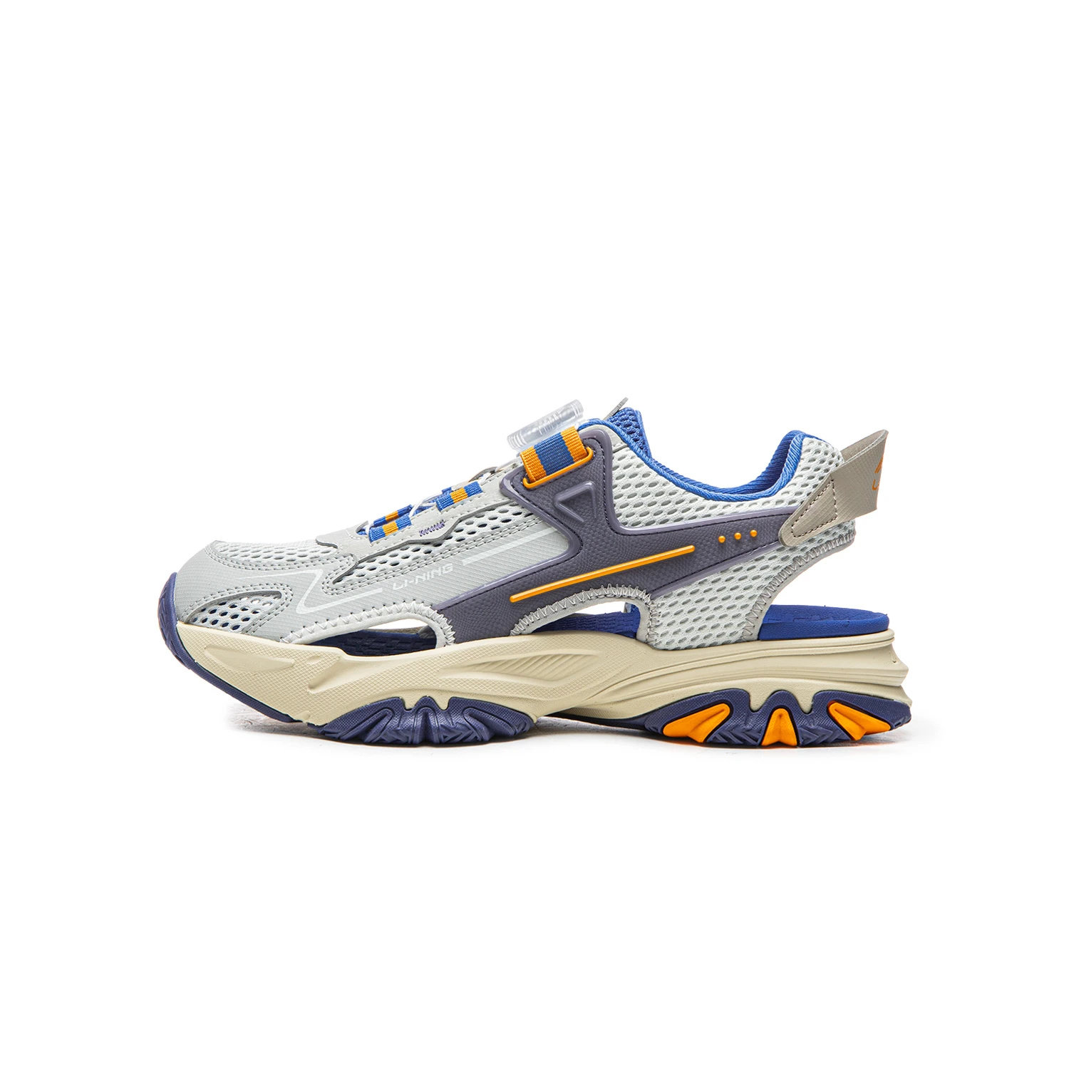 李宁儿童沙滩鞋2026夏季新款男女大童清夏V2减震回弹童凉鞋户外鞋