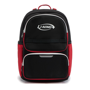 李宁儿童双肩包2026春季新款护脊减负双肩包大容量学生书包背包