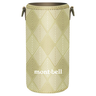 日本代购 montbell户外便携式保温套几何纹理杯套1133386/7/8/9