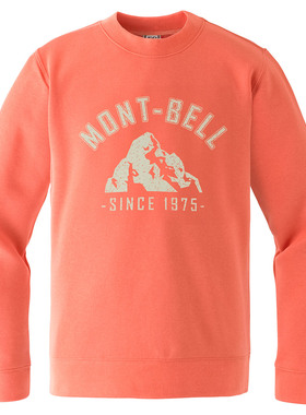 日本代购 montbell 儿童加绒卫衣长袖2104860/1
