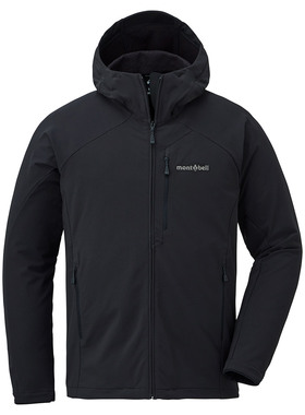 montbell男士CLIMAPRO200登山徒步防风防泼水加绒软壳衣11067608