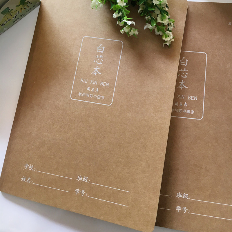 简约16k牛皮纸封面b5空白笔记本