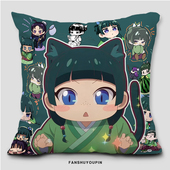 药屋少女 呢喃猫猫壬氏抱枕二次元 动漫周边枕头来图定制双面靠垫