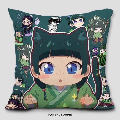 药屋少女的呢喃猫猫壬氏抱枕二次元动漫周边枕头来图定制双面靠垫