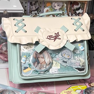 Taimo绵绵犬原创痛包单肩双肩斜挎日系学生日常通勤上学校园甜包