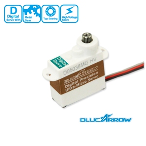 蓝箭D05038MG-HV 高电压舵机 5V-12V输入电压 数码舵机 高压舵机