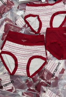 女士舒适三角裤 本命年安可拉红女生内裤 2026新款 1522诗歌兰内裤