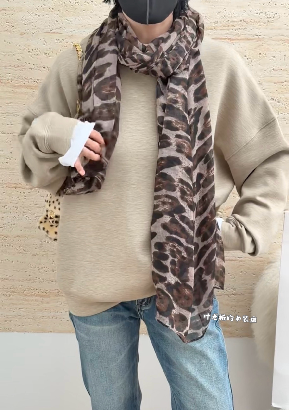 P88308圆领卫衣 诗歌兰欧货女装26秋款 百搭休闲奶茶色休闲卫衣女