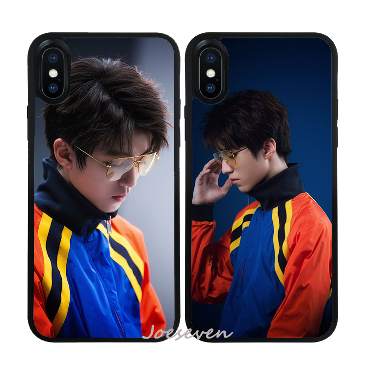 王俊凯iPhoneX手机壳TFboys苹果7/15硅胶适用13防摔玻璃8plus/xs