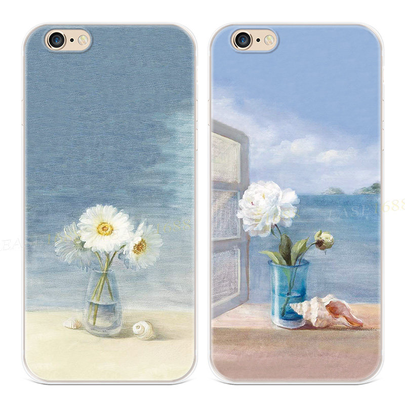 油画海螺适用iPhone8plus