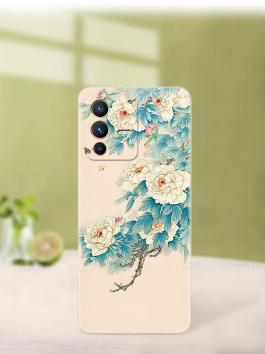 文艺牡丹花T适用vios12