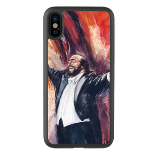 适用于欧美帕瓦罗蒂iPhone13手机壳音乐家14保护套xs硅胶15Promax