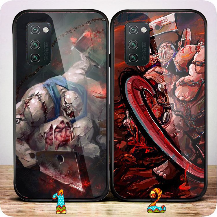 华为荣耀v20手机壳dota屠夫创意