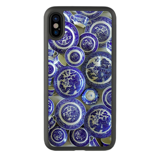 适用于中国风元青花瓷器图案iPhone13手机壳14保护套15Promax硅胶