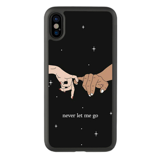 适用于日韩14情侣恩爱牵手iPhone15promax手机壳xs适配苹果7plus