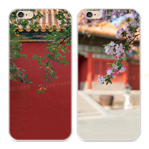 古典花卉适用iPhone8plus