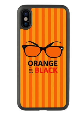 适用于欧美14橙色插画美剧iPhone13手机壳15Promax适用7plus保护