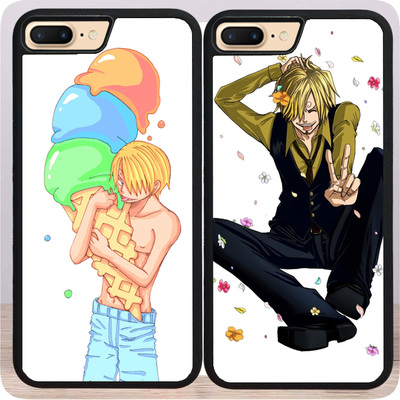 路飞艾斯海贼王iphoneX手机壳硅胶8玻璃壳7适用香吉士1213