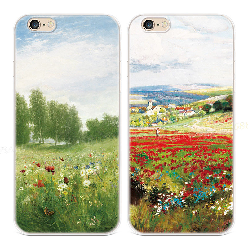 唯美小花适用iPhone8plus