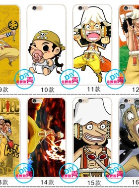 7 海贼王15苹果xr手机壳14 Pro xs max乌索普大神适用iphone813xr