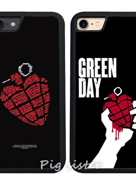 Green Day绿日乐队iPhonexsmax手机壳苹果xr适用于14promax保护套软12mini钢化玻璃壳11套可来图定制xr13