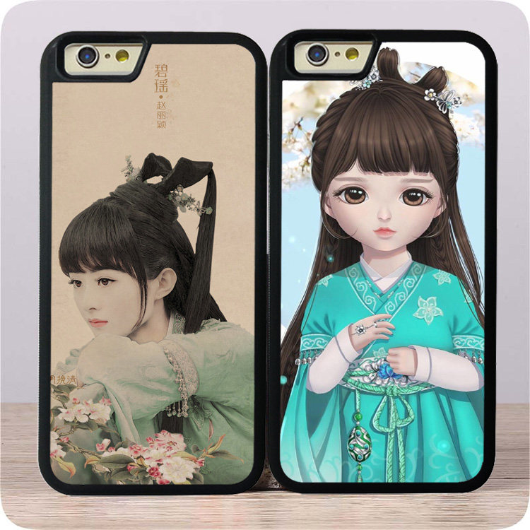 适用于苹果14手机壳12硅胶套iphone13promax防摔xr动漫xsmax钢化玻璃壳15mini磨砂11诛仙青云志碧瑶赵丽颖7p