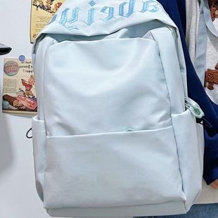 正版 巴博斯顿字母撞色休闲男女包双肩包背包旅行包学生书包电脑包