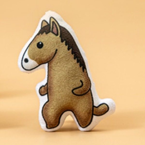 正品现货歪瓜出品动物系列沙雕马滑稽毛绒挂件钥匙扣学生女友搞笑