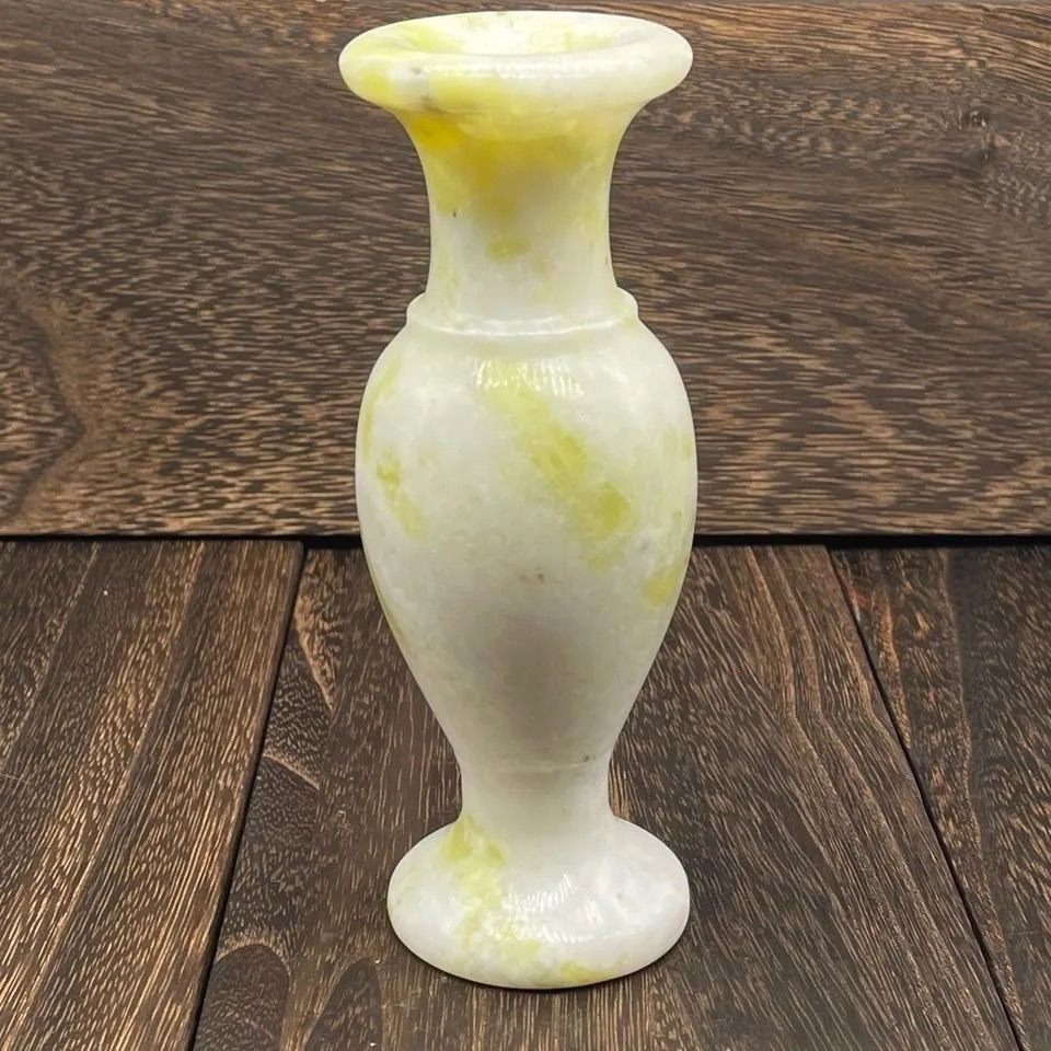 天然阿富汗玉花瓶摆设 玉石玉器花瓶装饰客厅酒柜玄关工艺品摆件