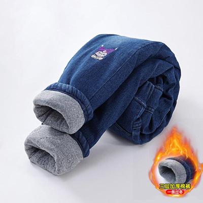 三层夹棉厚棉裤冬季棉裤