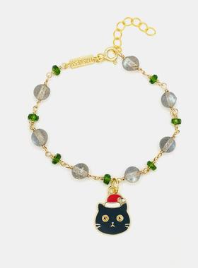 THISNESS圣诞特辑纯银手链