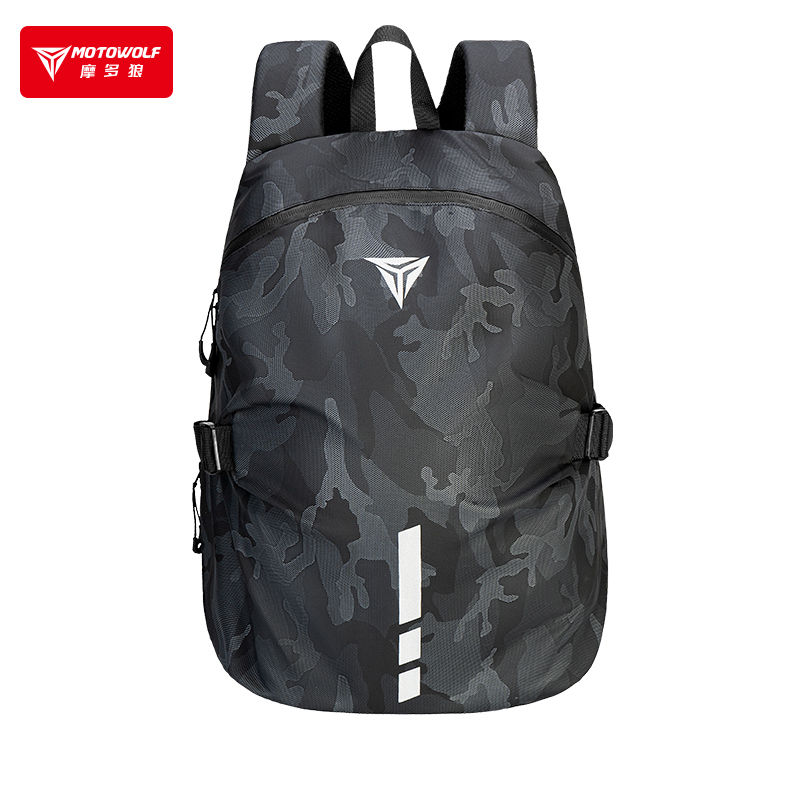 摩多狼摩托车双肩包全盔骑士包