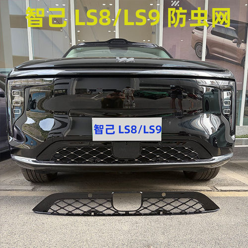 适用于智己LS8/LS9满天星汽车防虫网前脸中网专用改装装饰条配件