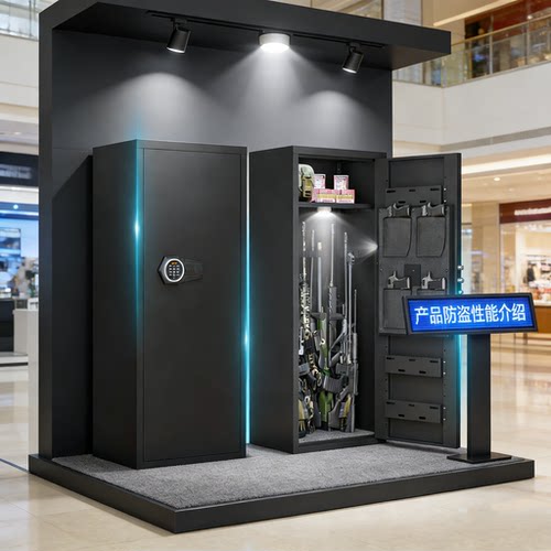 大容量展厅发射器展示柜现货速发