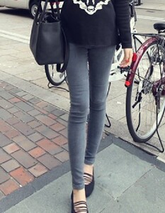 孕妇装 秋冬新款 可调节 内加绒 孕妇托腹裤