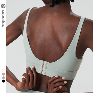 苏派淘防震聚拢运动内衣高强度美背瑜伽背心防走光健身文胸女裸感