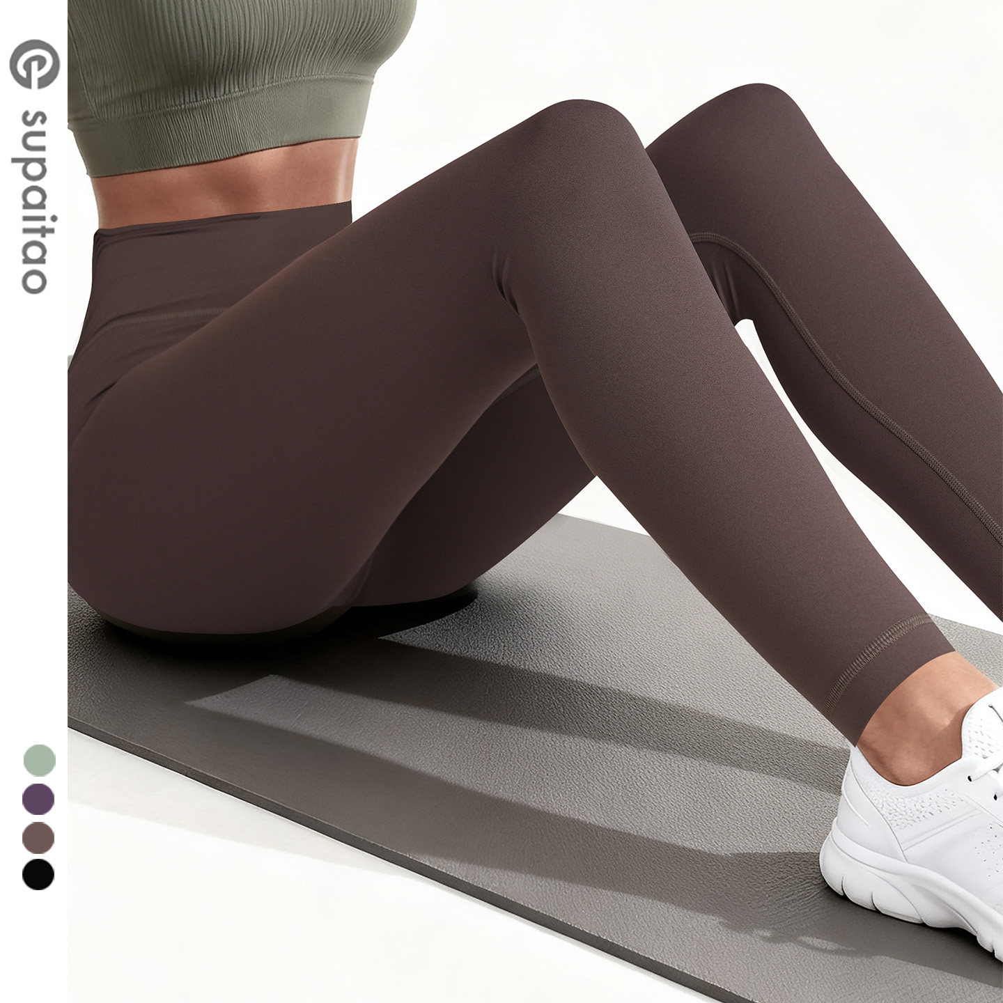 苏派淘高腰提臀瑜伽裤打底鲨鱼裤哑光健身裤裸感户外收腹运动裤女,运动/瑜伽/健身/球迷用品,瑜伽长裤,淘宝优惠券,粉丝福利购,淘宝优惠卷