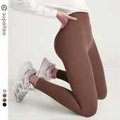 苏派淘高腰提臀瑜伽裤 女 运动哑光裸感外穿鲨鱼裤 芭比裤 紧身健身裤