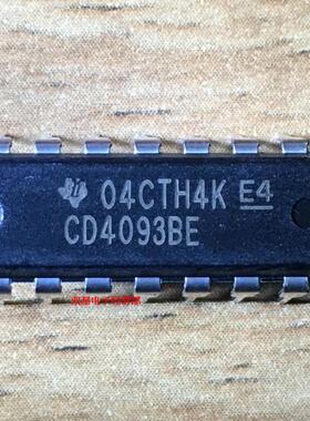 全新原装正品 CD4093BE CD4093 DIP14 直插14脚 逻辑集成电路芯片