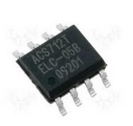 流传感器芯片 ACS712ELCTR-05B-T 5A量程 ACS712贴片SOP8