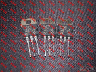 达林顿管 BDX53C BDX53 ST TO220 8A100V进口原装三极管 电子配件