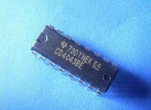 CD4043BE 直插芯片 全新原装CD4043 IC 集成电路CD4043BE