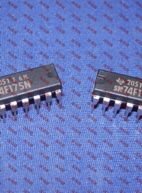 逻辑触发器芯片SN74F175N 74F175 DIP TI进口原装集成 电 路配件