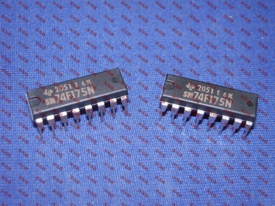 逻辑触发器芯片SN74F175N 74F175 DIP TI进口原装集成 电 路配件