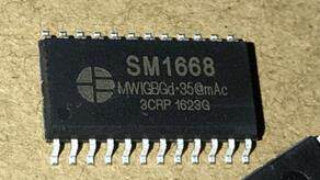 TM1668 SM1668 电磁炉显示板IC面板集成芯片 贴片SOP28 HT1668