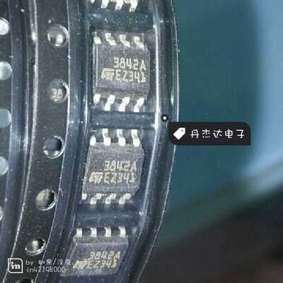 一级 贴片 ST3842A UC3842AD 电流模式PWM控制器 SOP-8脚